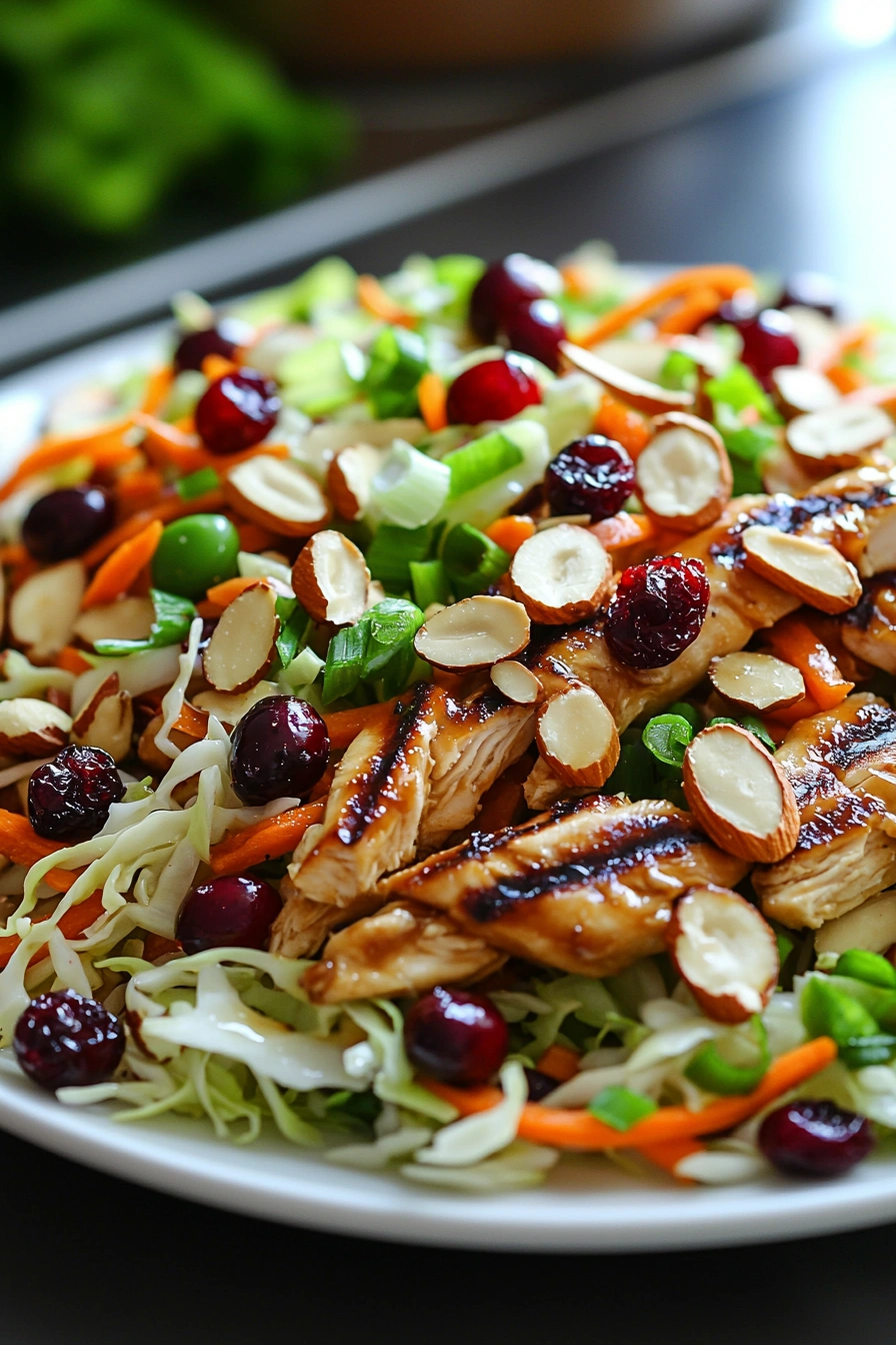 Asian Chicken Cranberry Salad