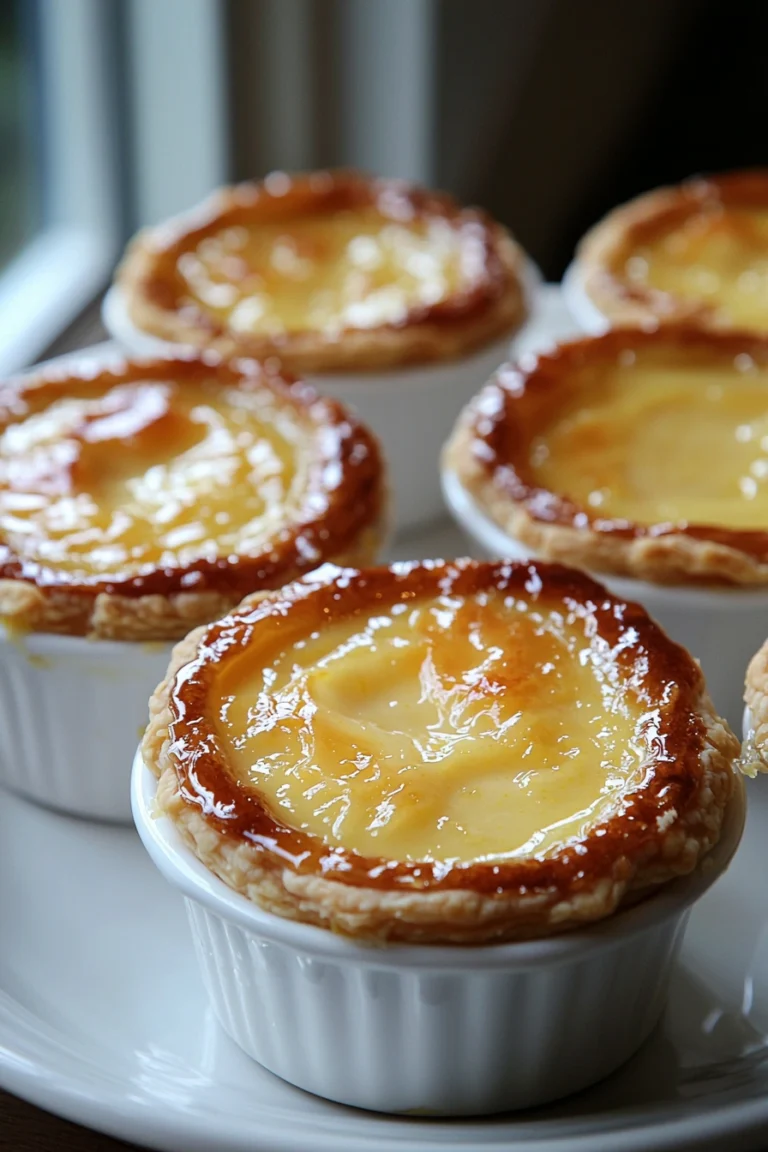 Baby Lemon Impossible Pies Recipe