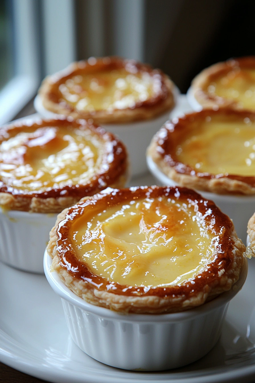 Baby Lemon Impossible Pies Recipe