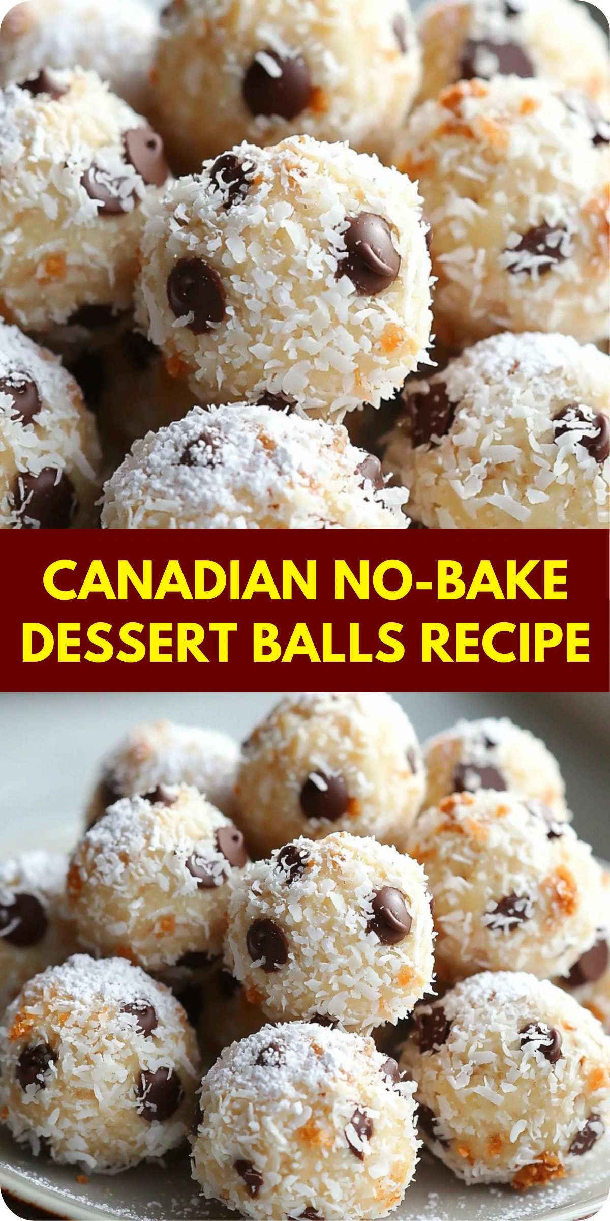 Canadian No-Bake Dessert Balls Recipe