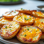 Cheesy Baked Russet Potato Slices