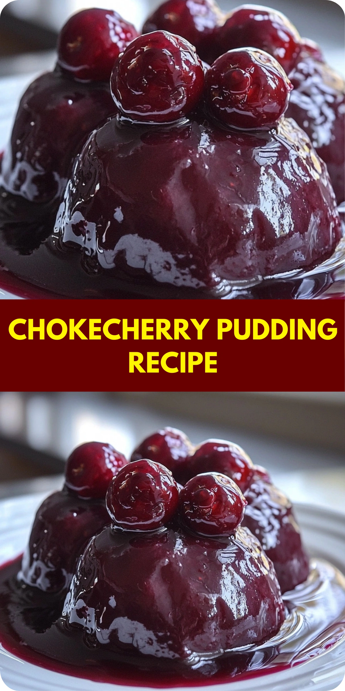 Chokecherry Pudding Recipe