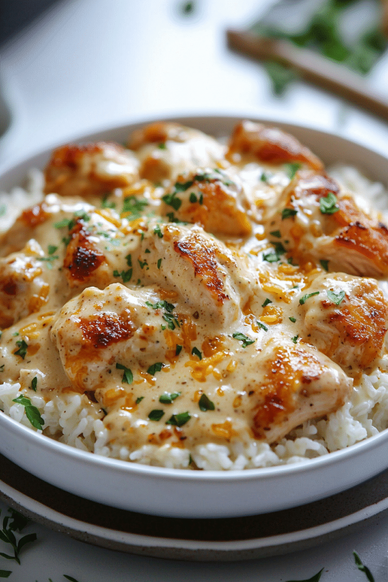 Creamy Chicken and Rice Comfort