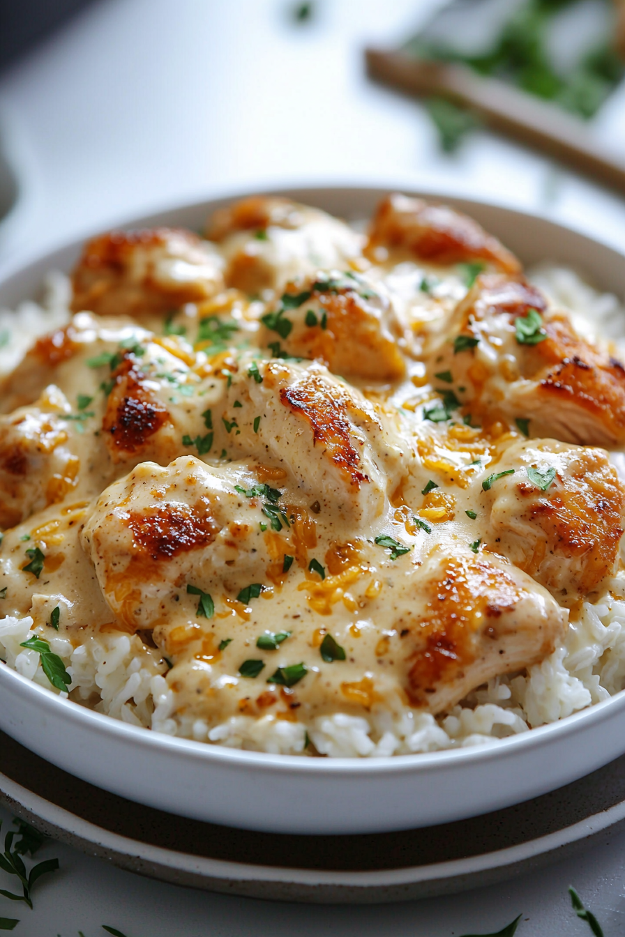 Creamy Chicken and Rice Comfort