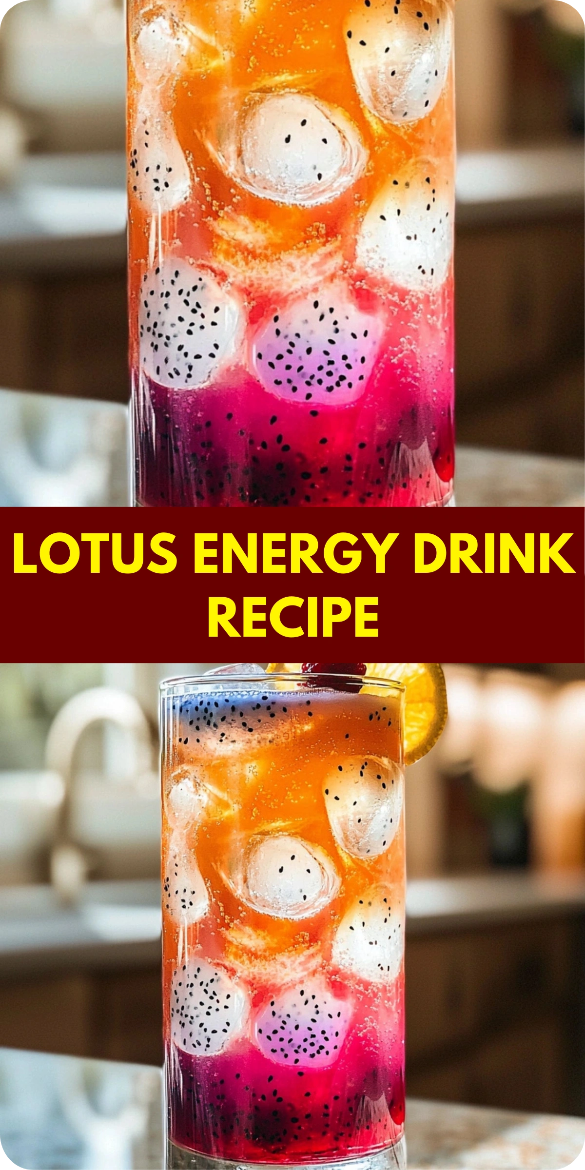 Lotus Energy Drink Recipe