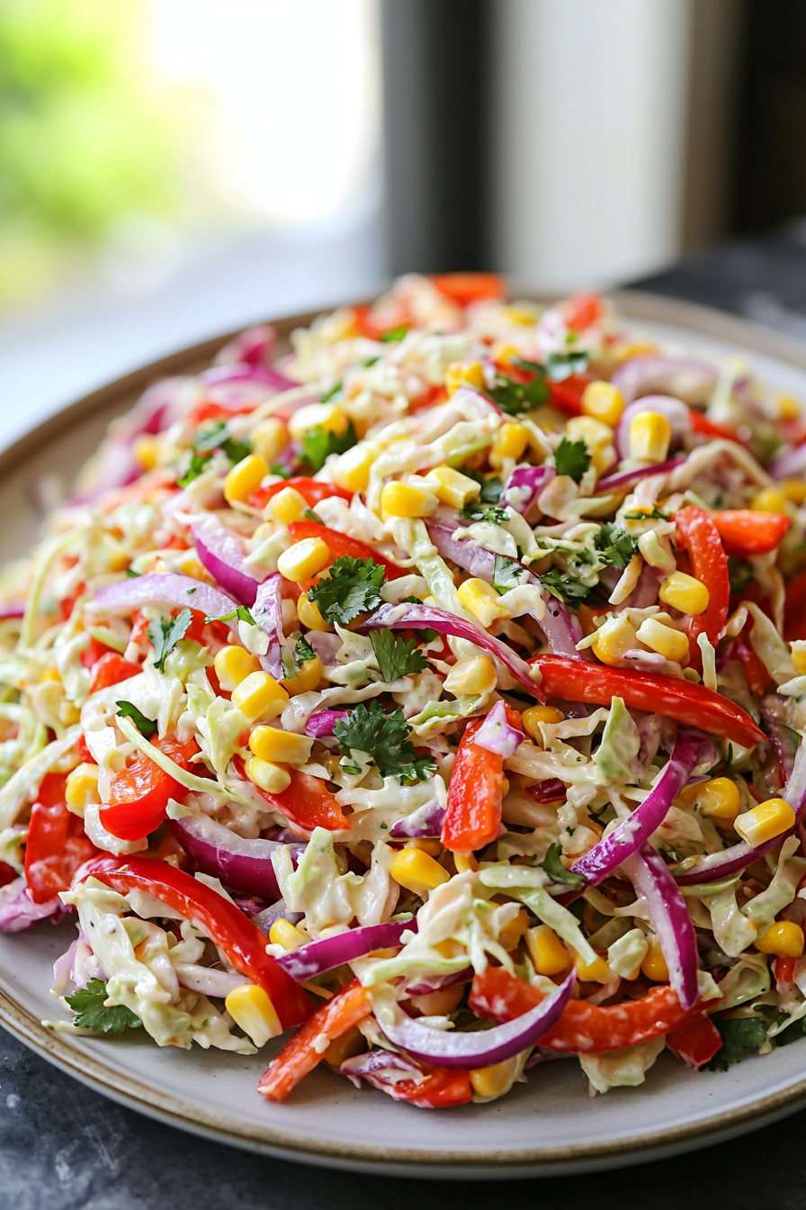 Easy Mexican Coleslaw Recipe