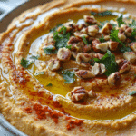 Roasted Pumpkin and Walnut Hummus