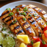 Tropical Pineapple Chicken Bowl