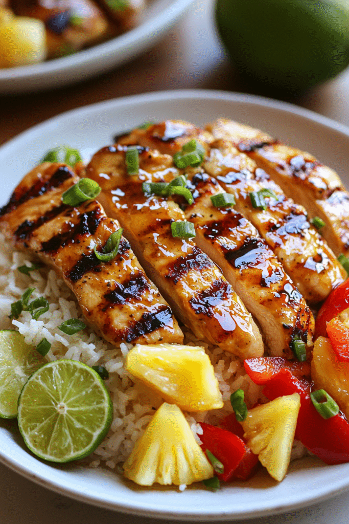 Tropical Pineapple Chicken Bowl