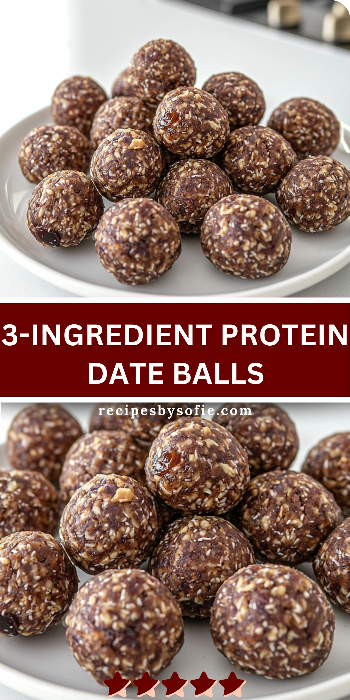 3-Ingredient Protein Date Balls