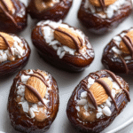 Almond Joy Stuffed Dates