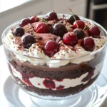 Chocolate Cherry Black Forest Trifle