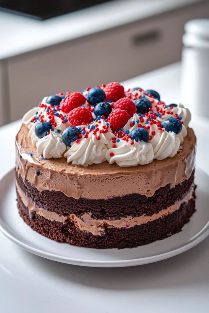 17 Patriotic Chocolate Cakes for Your Flag Day Backyard Party