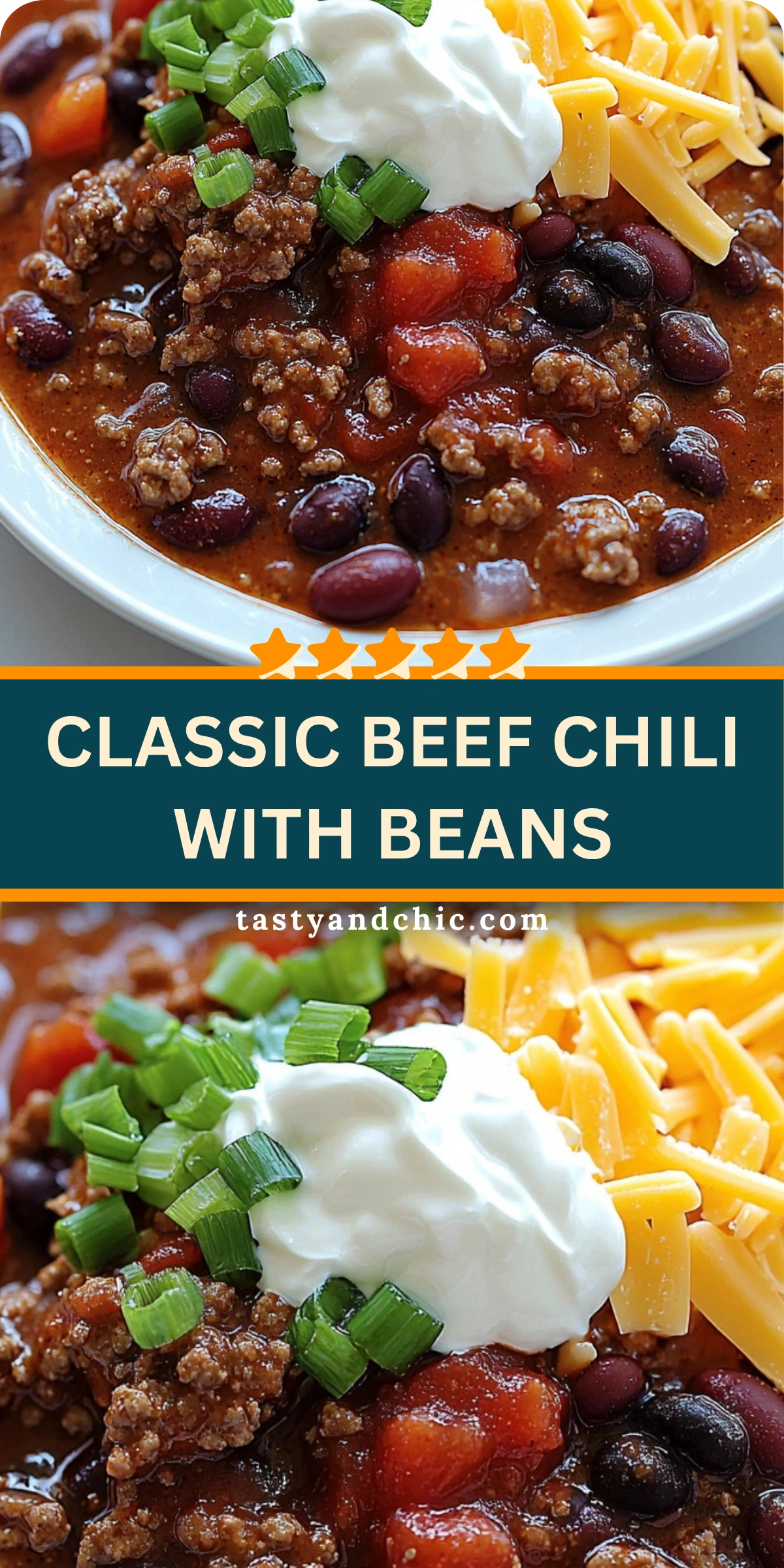 Classic Beef Chili with Beans