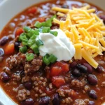Classic Beef Chili with Beans