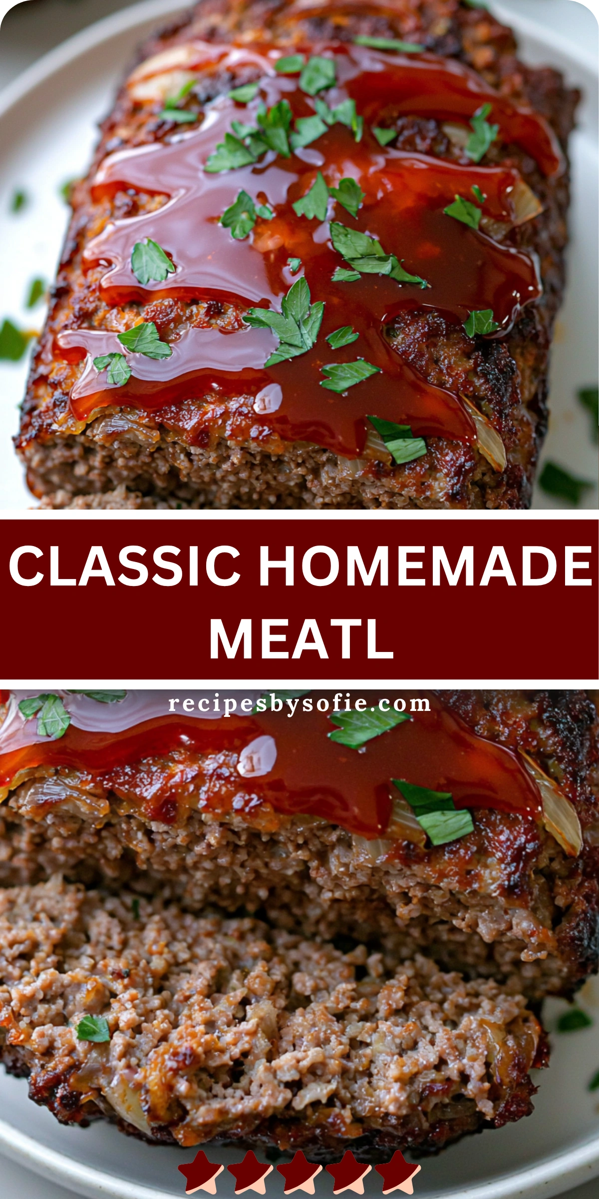 Classic Homemade Meatloaf