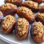 Crunchy Granola Stuffed Dates