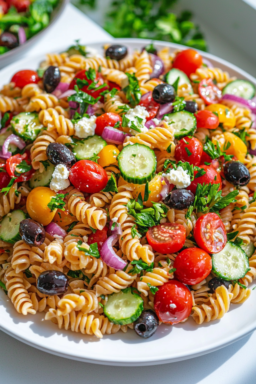 Easy Cold Pasta Salad