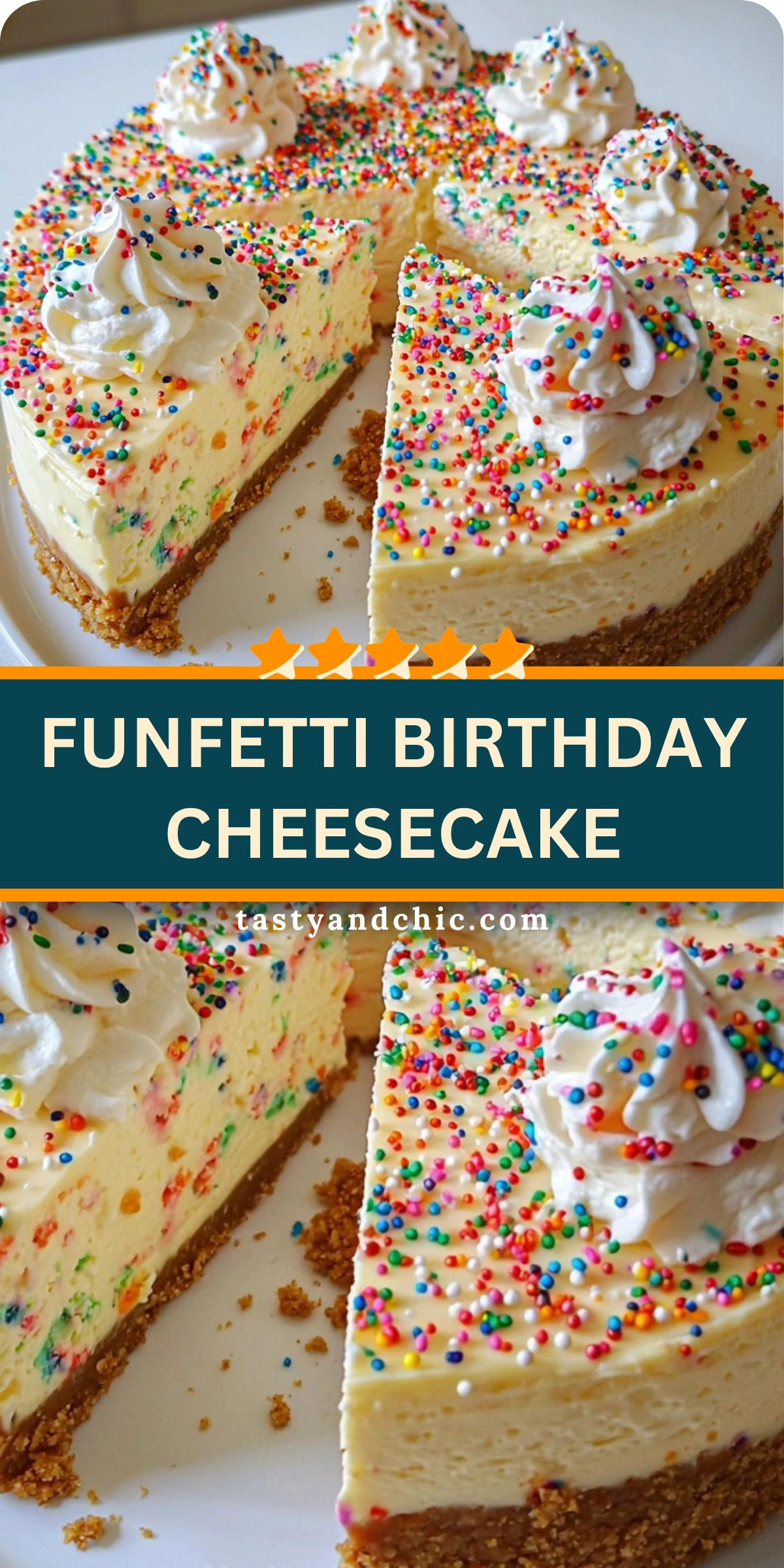 Funfetti Birthday Cheesecake