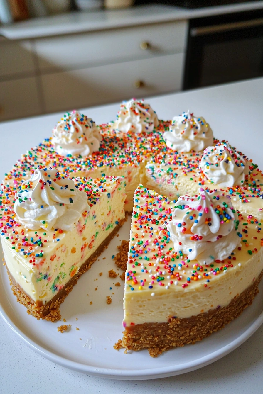 Funfetti Birthday Cheesecake