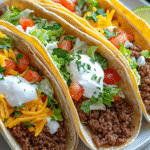 Juicy Ground Beef Taco