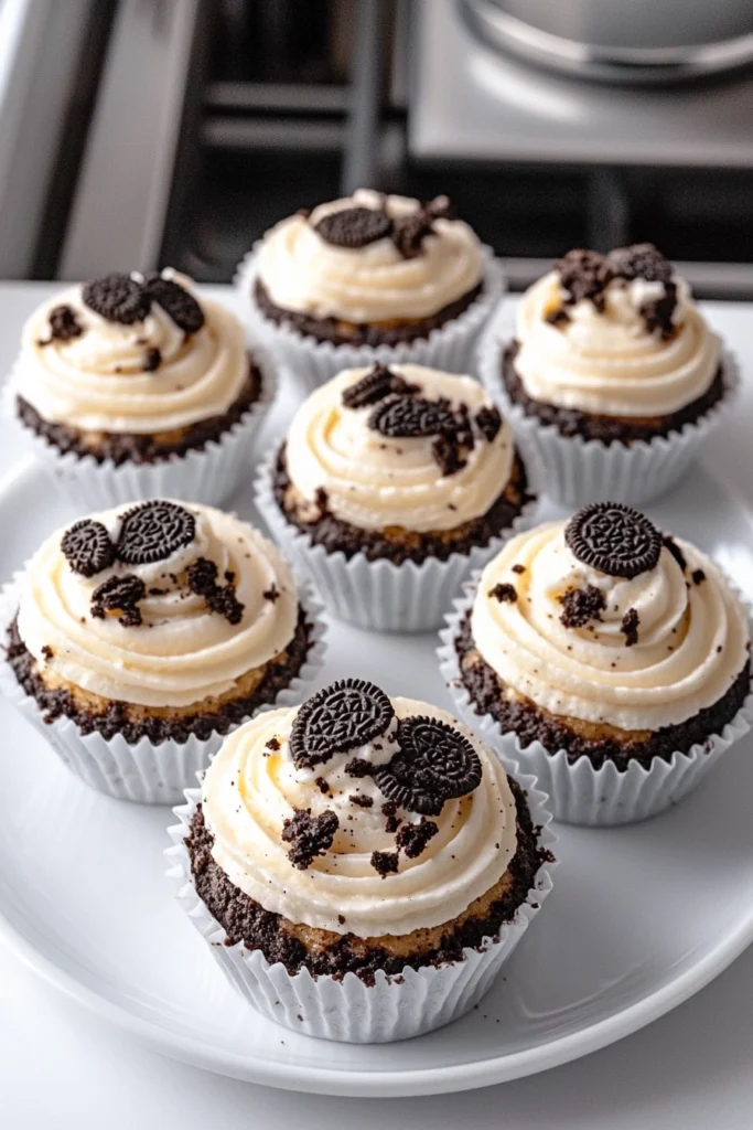 Mini Oreo Cheesecakes