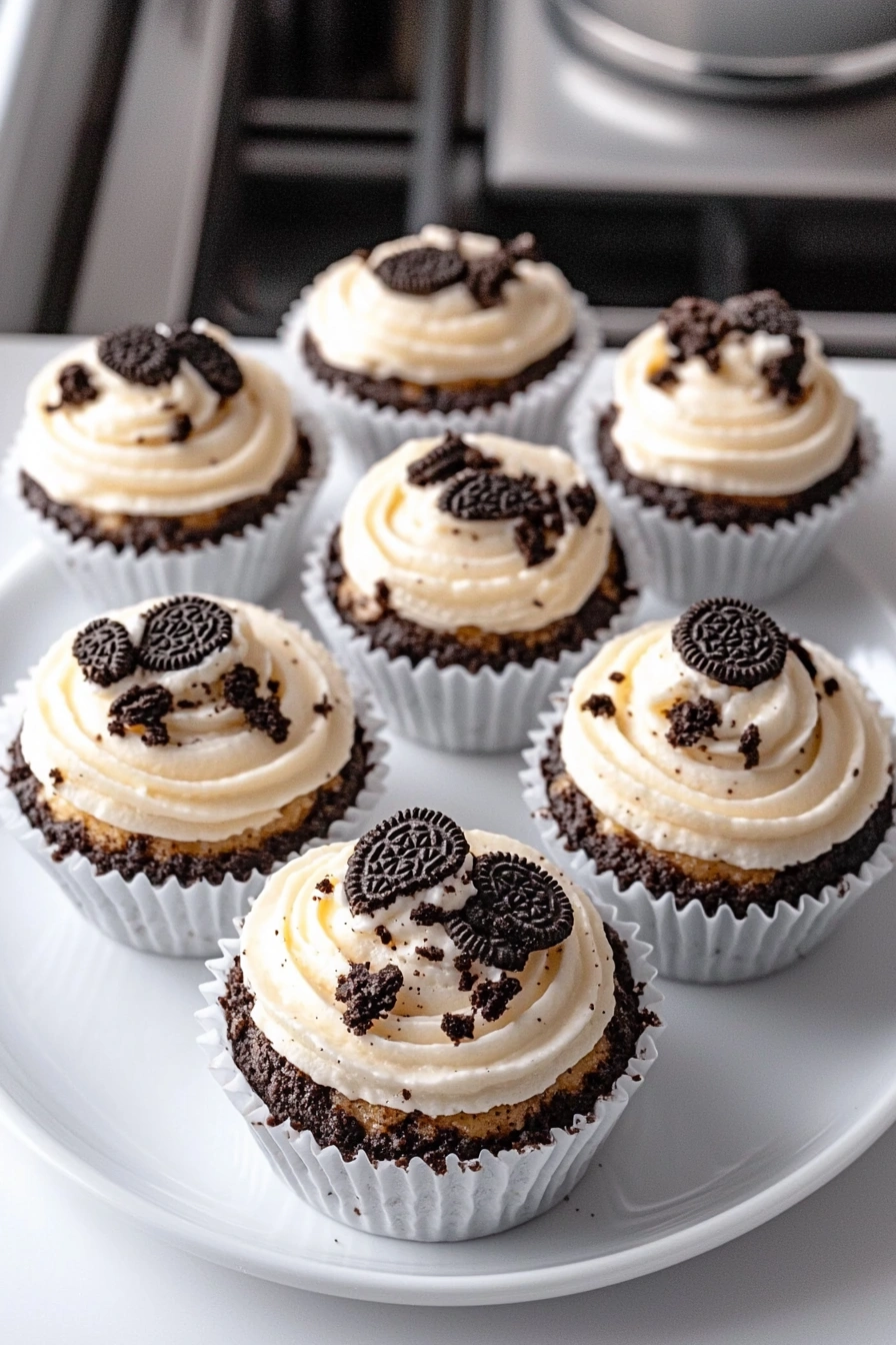 Mini Oreo Cheesecakes