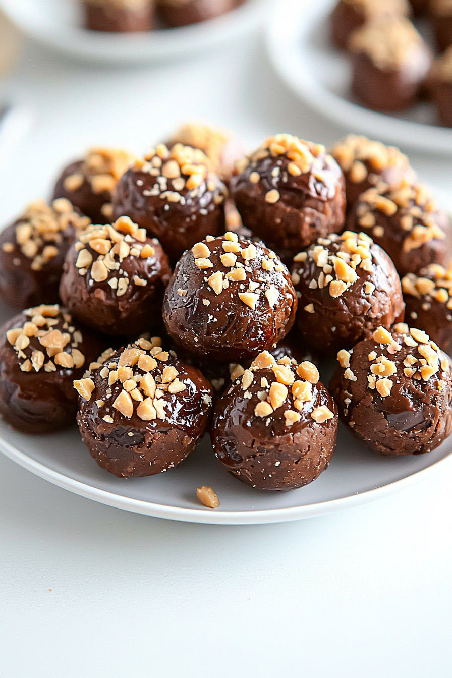 No-Bake Chocolate Peanut Butter Balls