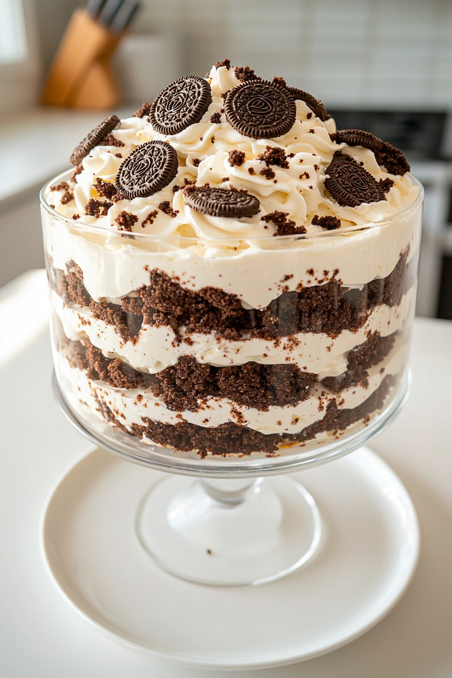 No-Bake Oreo Trifle