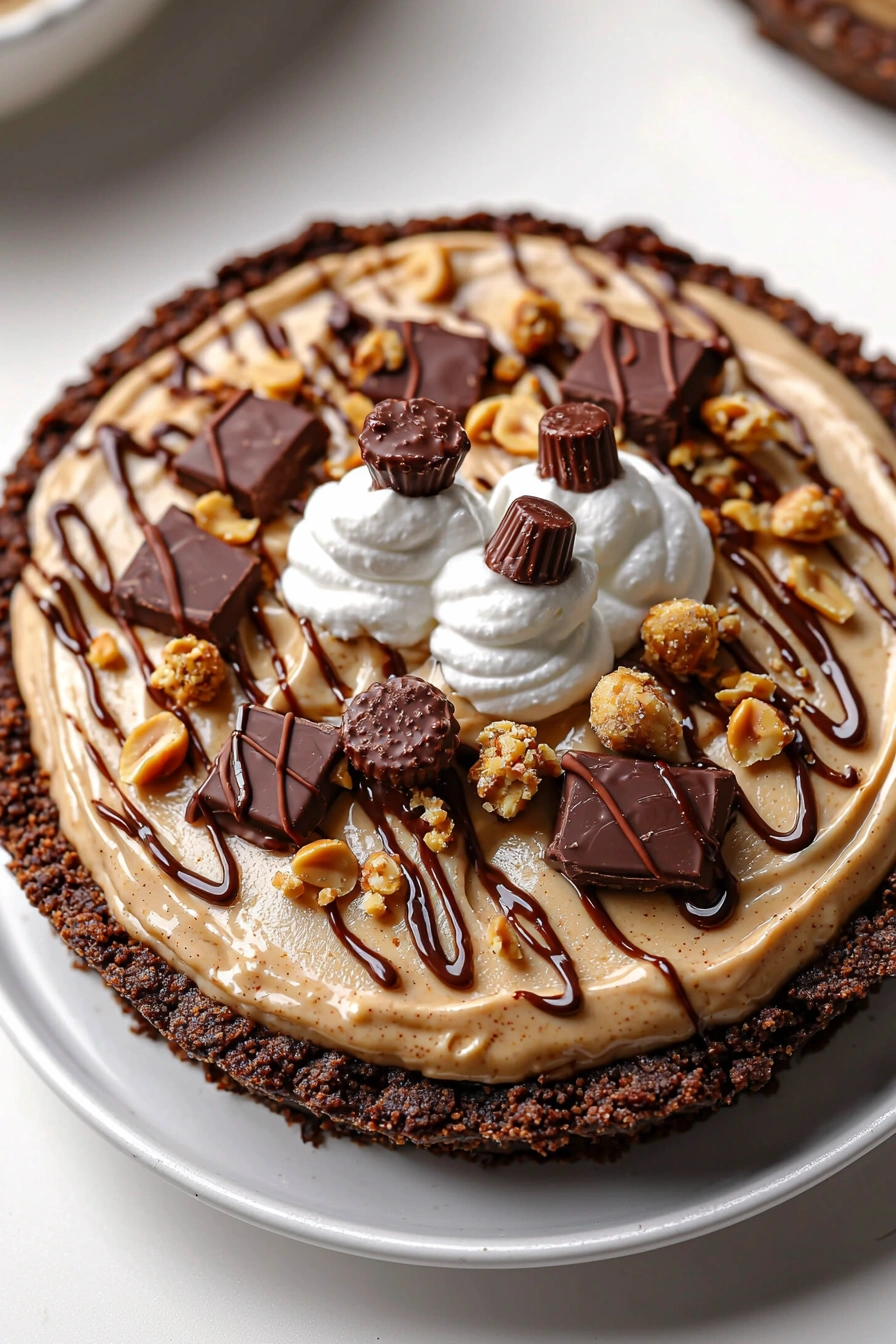 No-Bake Peanut Butter Pie