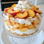 Peach Cobbler Trifle