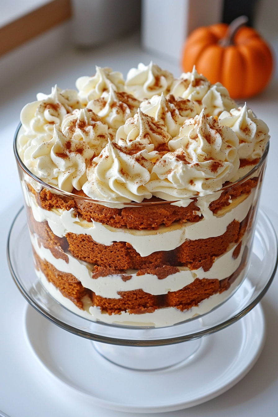 pumpkin cheesecake Trifle