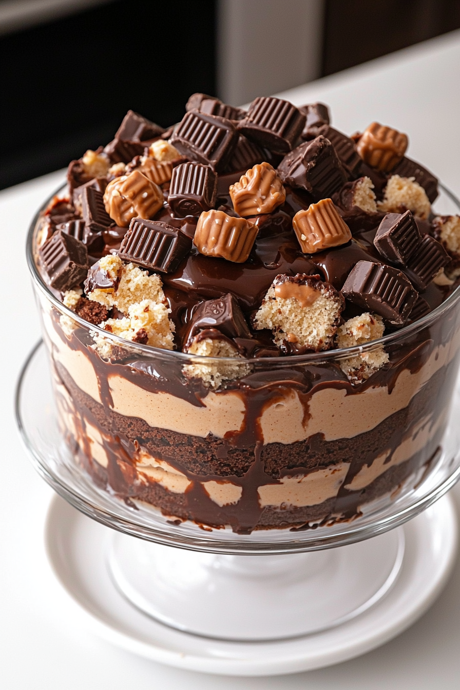 Reese’s Peanut Butter Chocolate Trifle