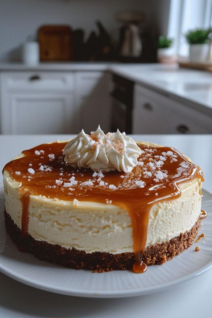 Salted Caramel Cheesecake