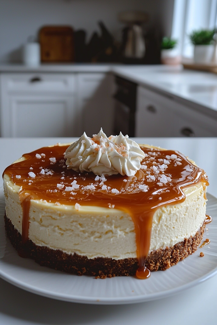 Salted Caramel Cheesecake