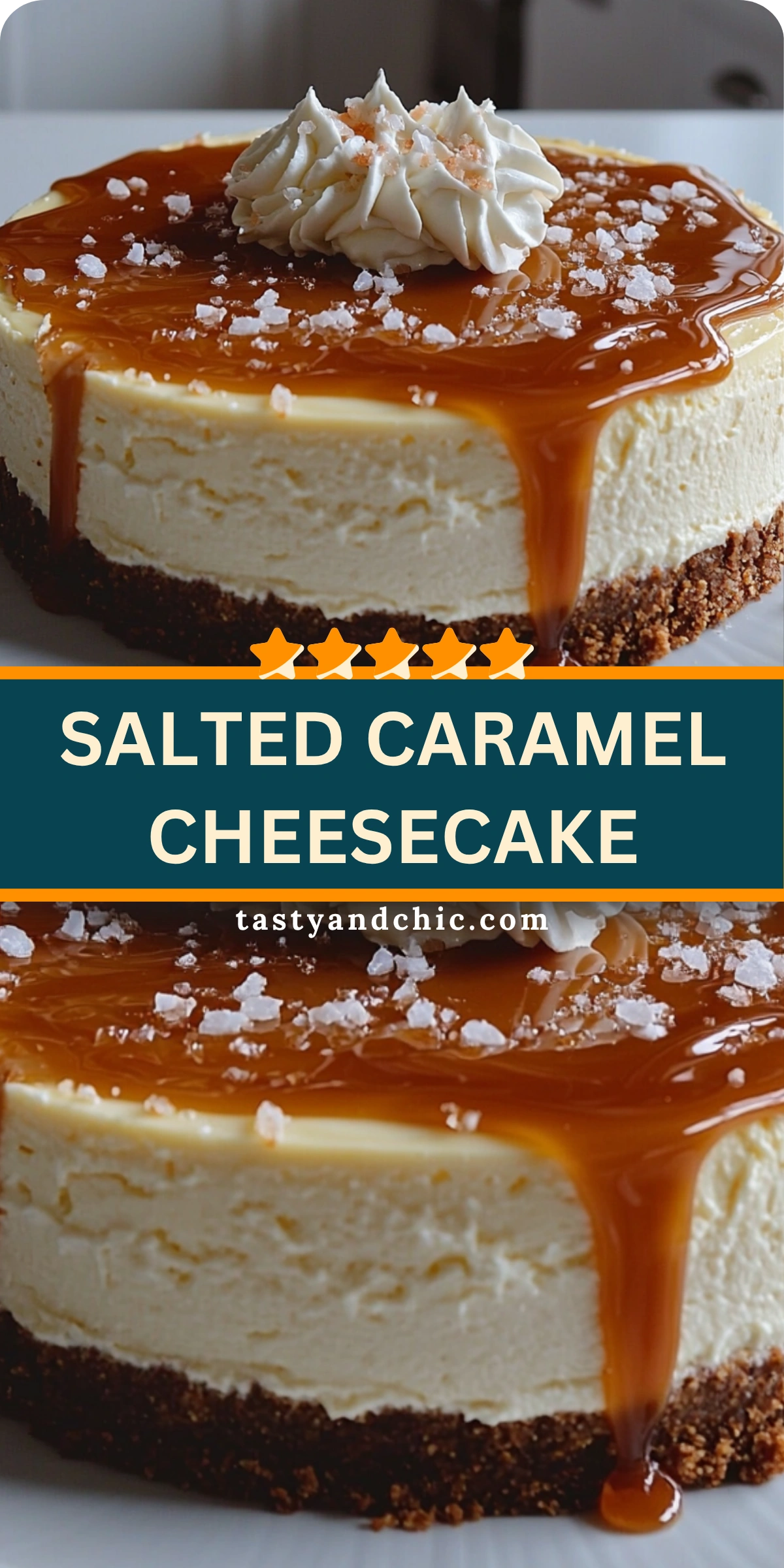 Salted Caramel Cheesecake
