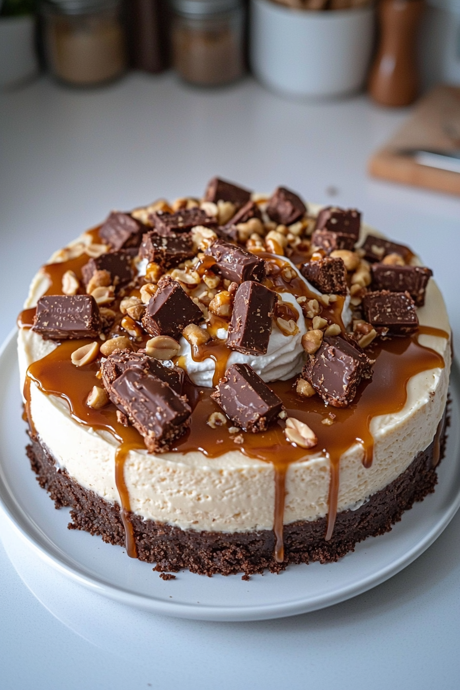 Snickers Cheesecake