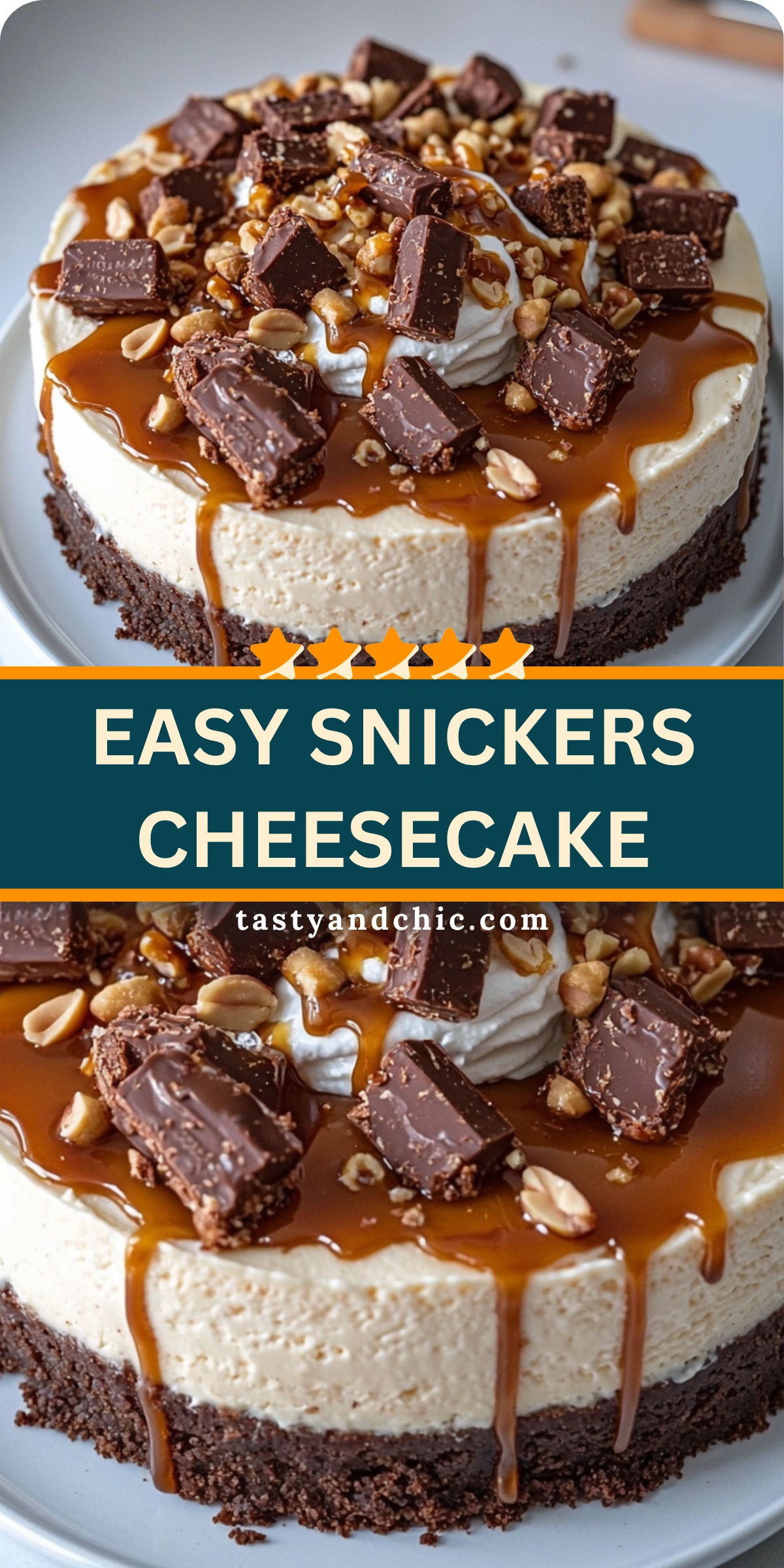 Snickers Cheesecake