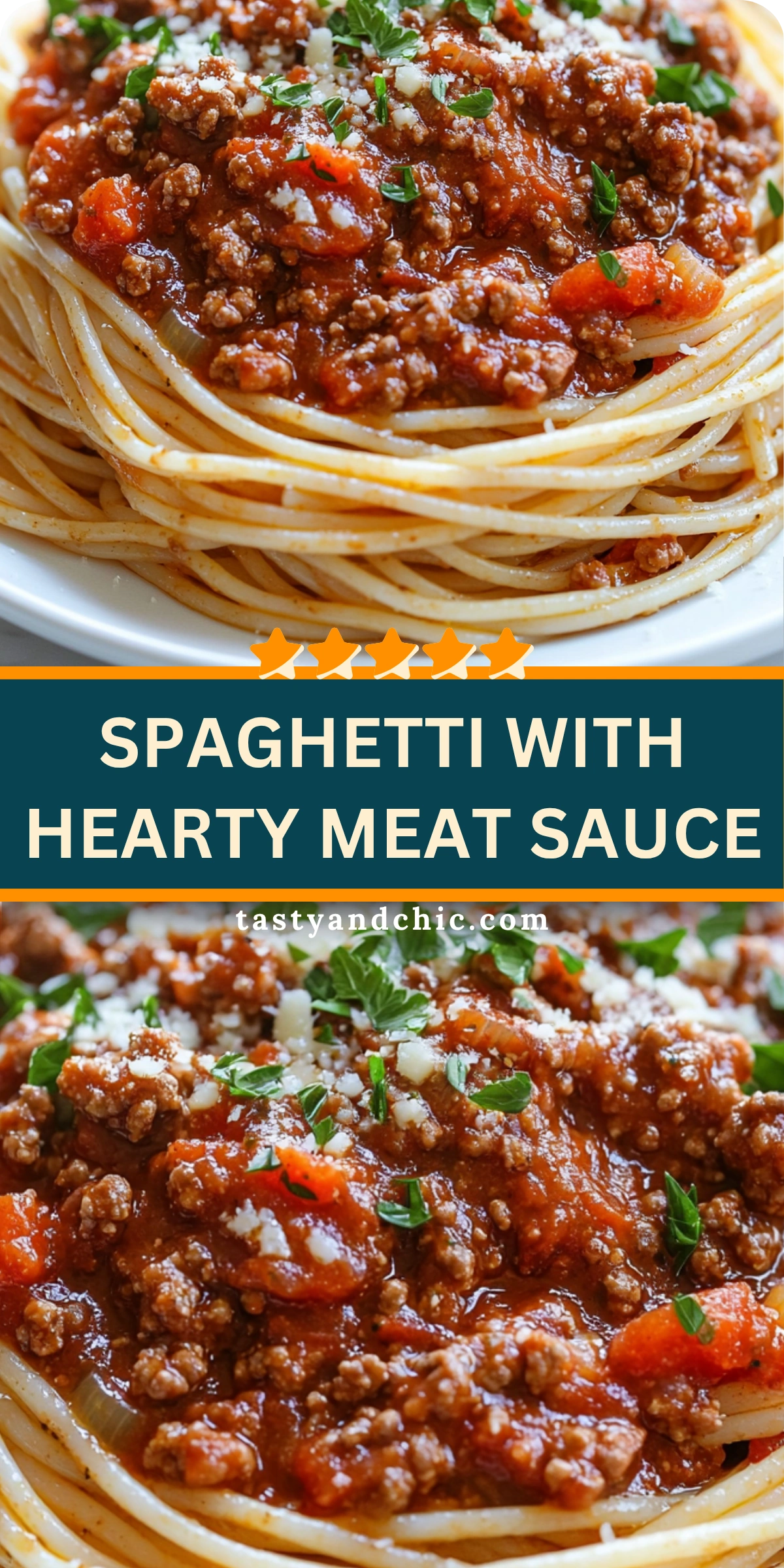 Spaghetti with Hearty Meat Sauce