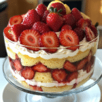 Strawberry Lemonade Trifle