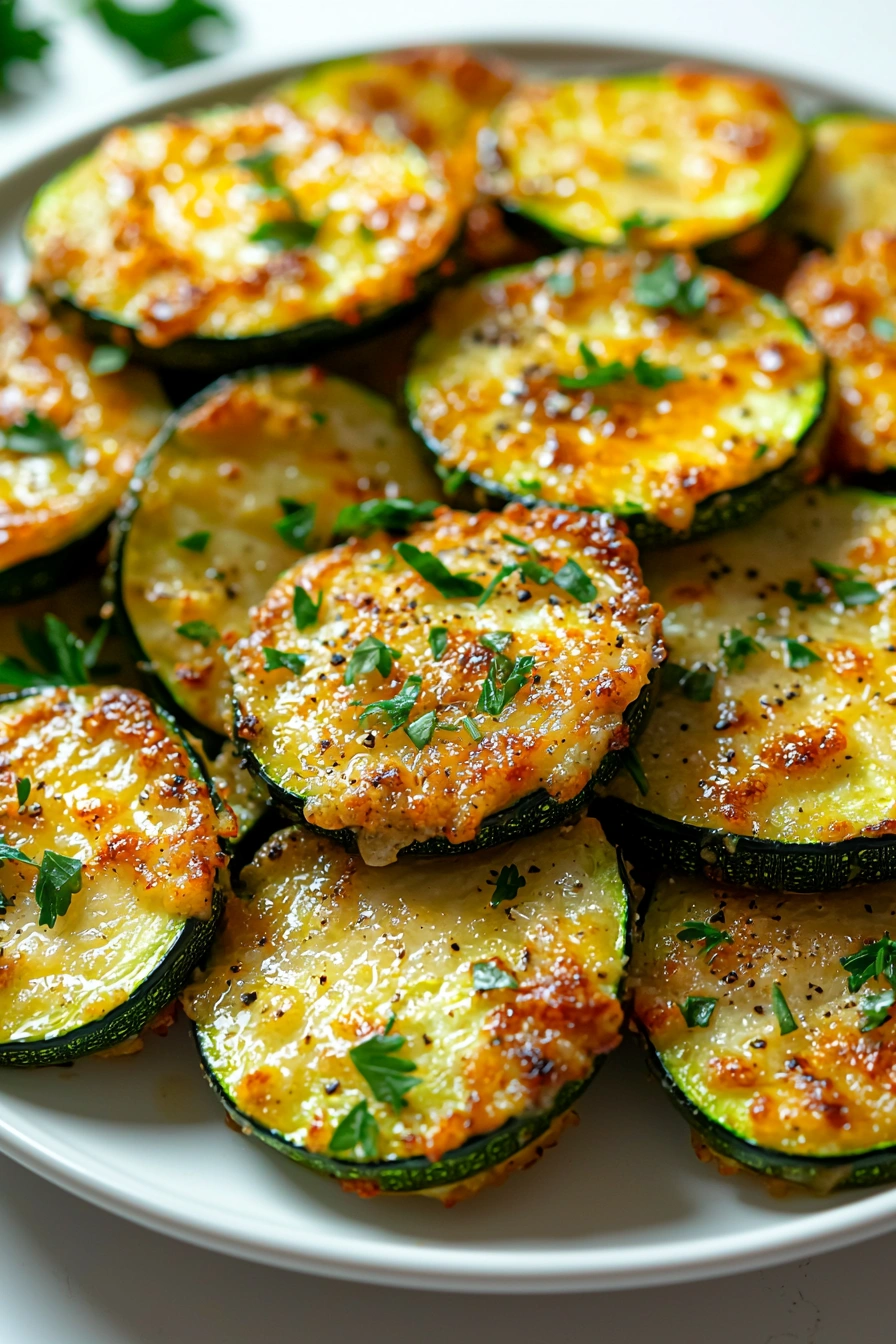 Baked Parmesan Zucchini