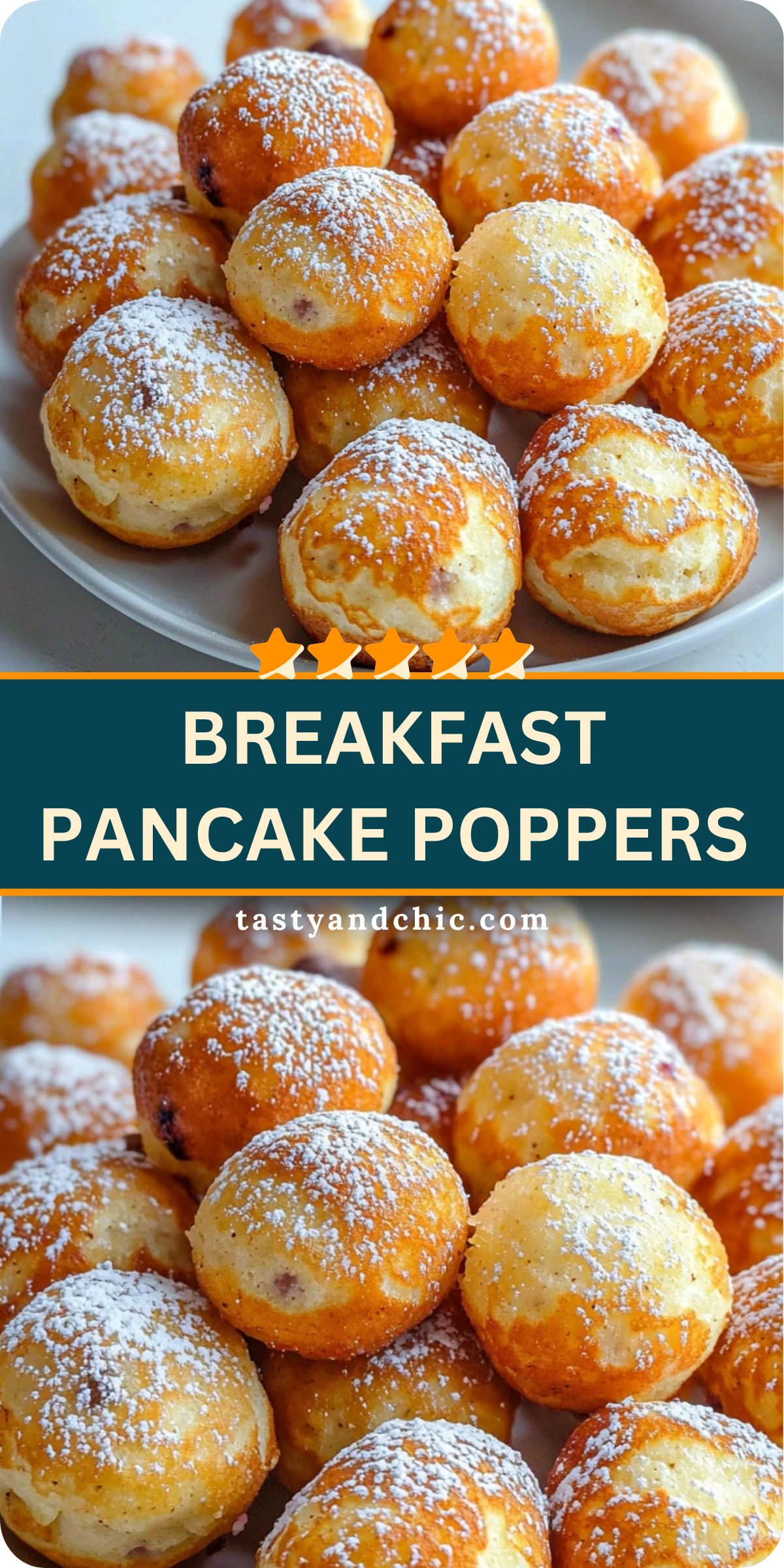 Breakfast Pancake Poppers