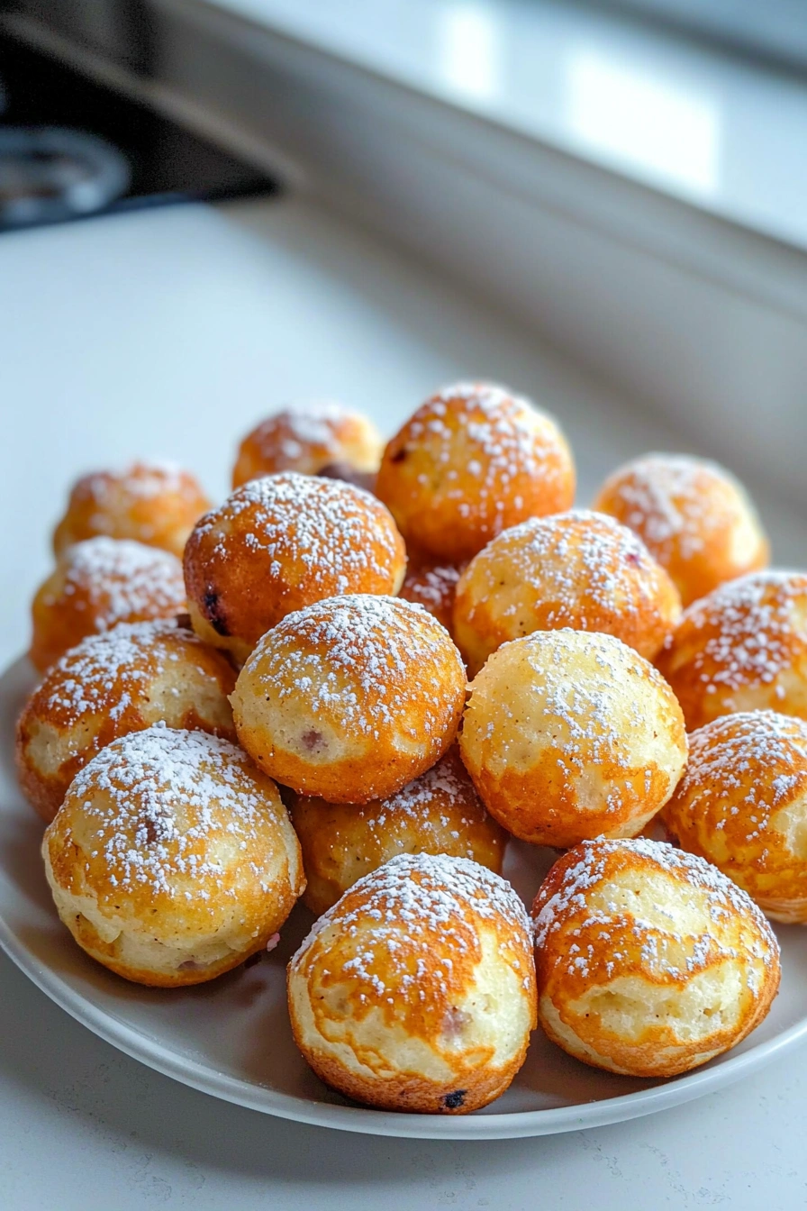 Breakfast Pancake Poppers