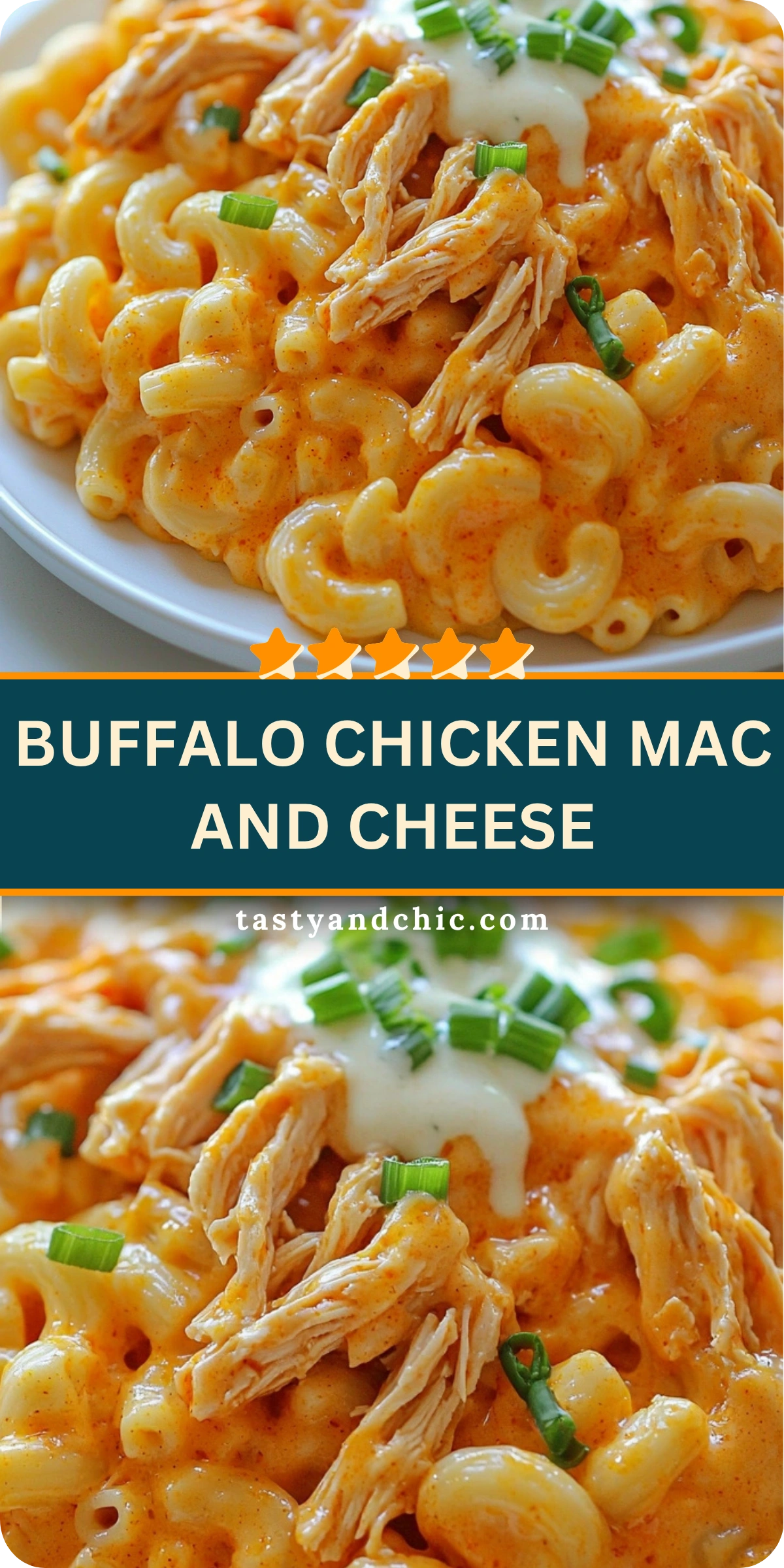Buffalo Chicken Mac and Cheese