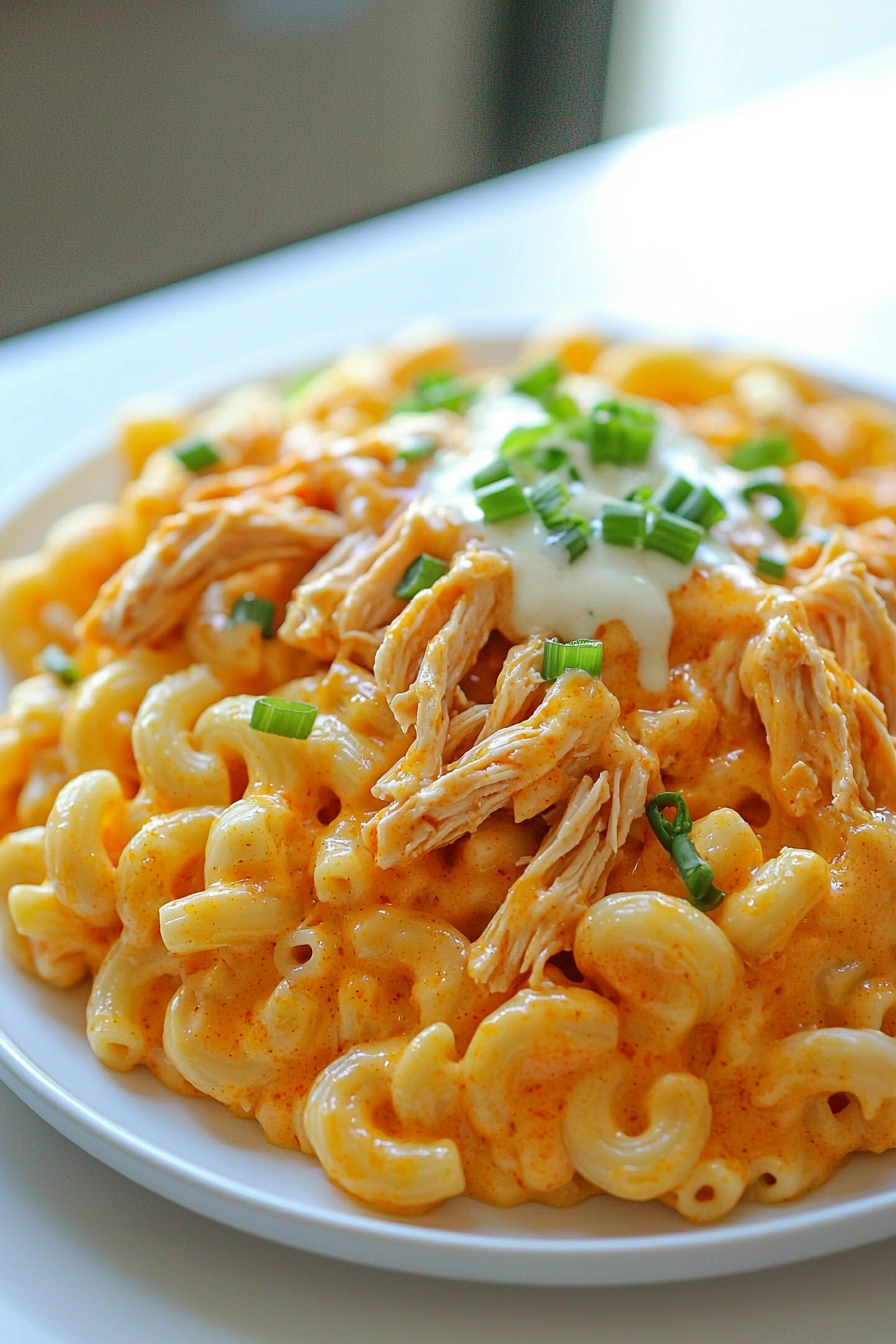 Buffalo Chicken Mac and Cheese