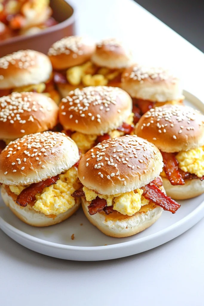 Crack Breakfast Sliders