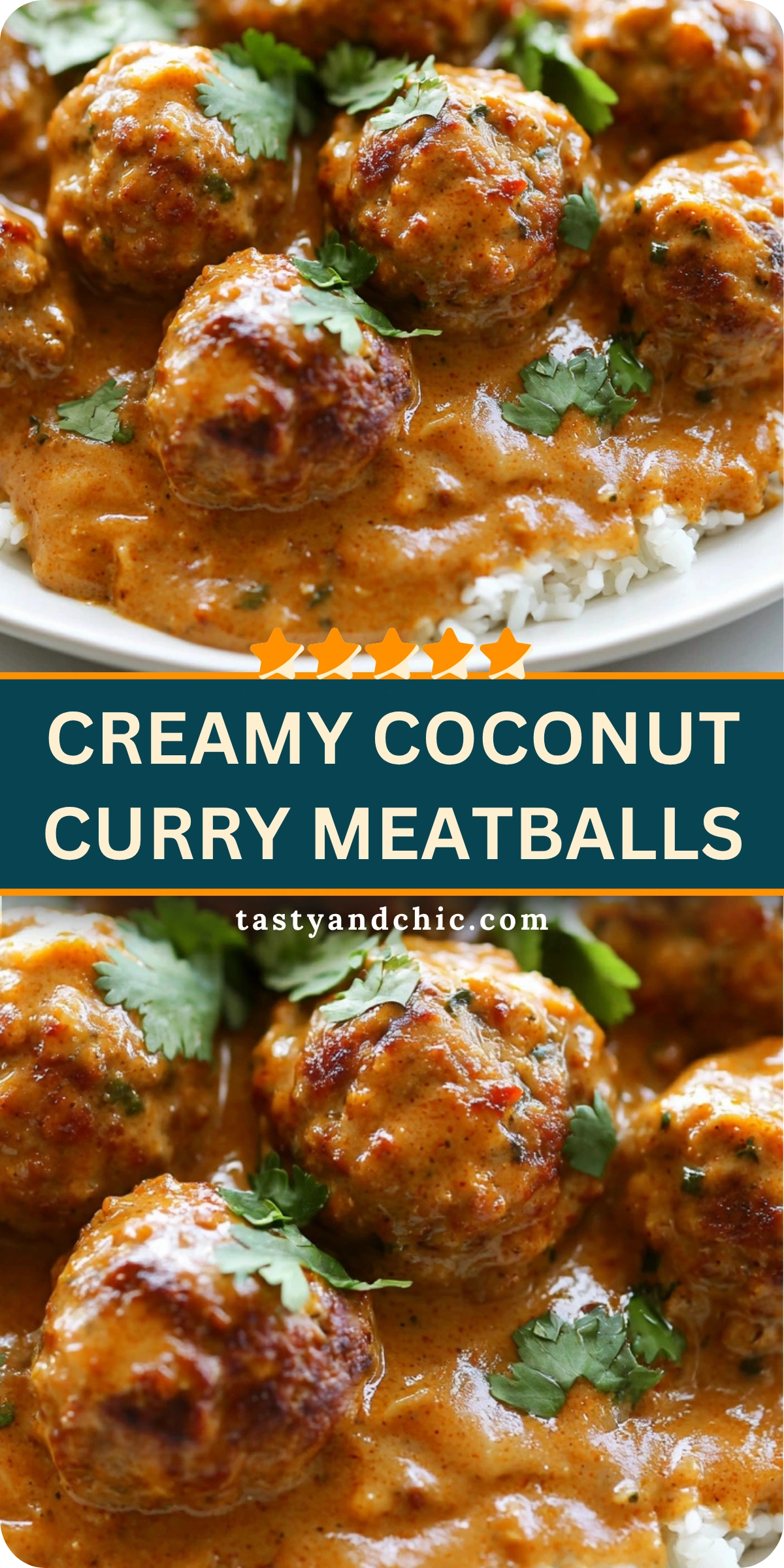 Creamy Coconut Curry Meatballs