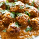 Creamy Coconut Curry Meatballs