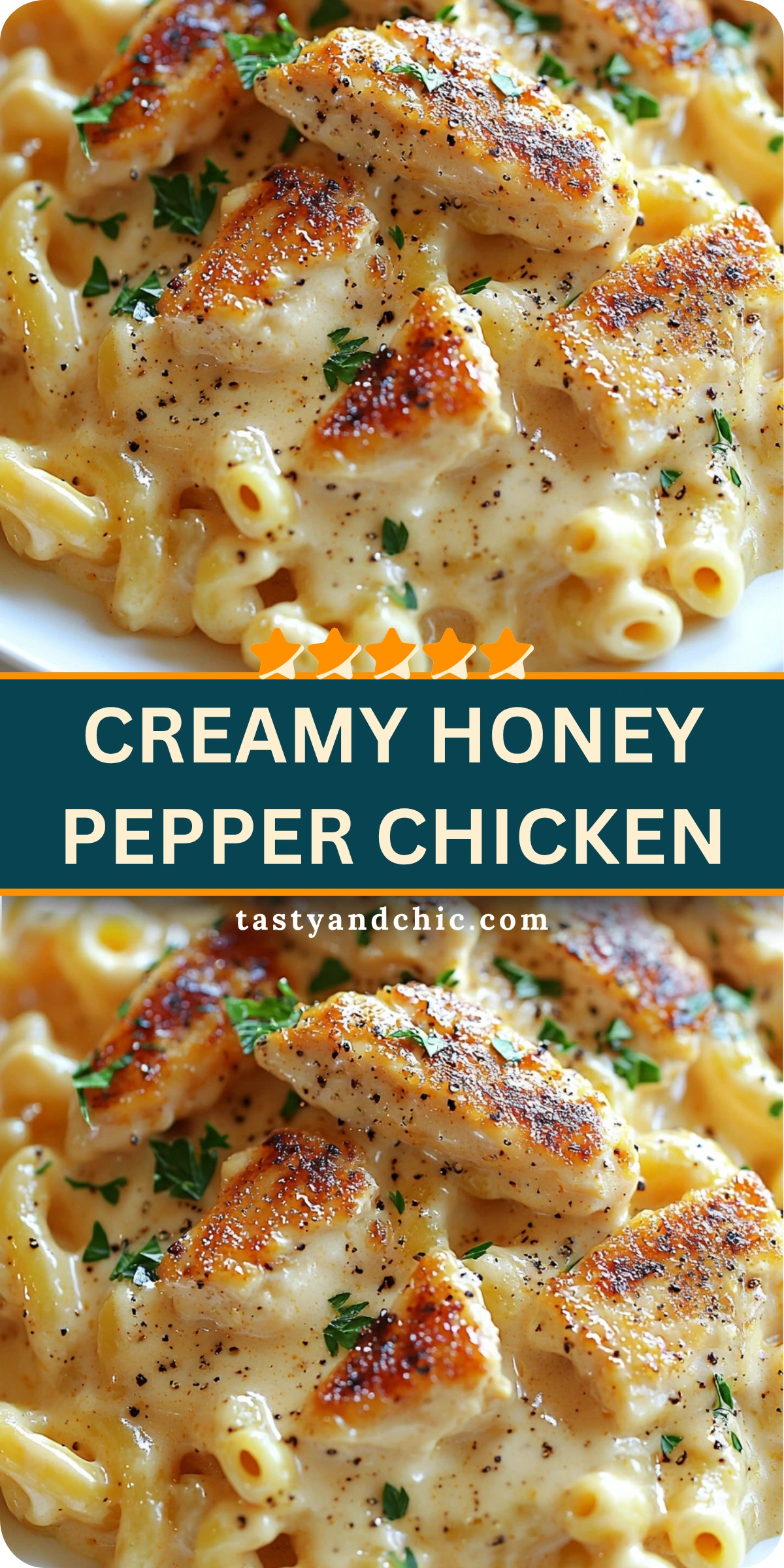 Creamy Honey Pepper Chicken
