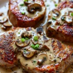 Creamy Mushroom Pork Chops